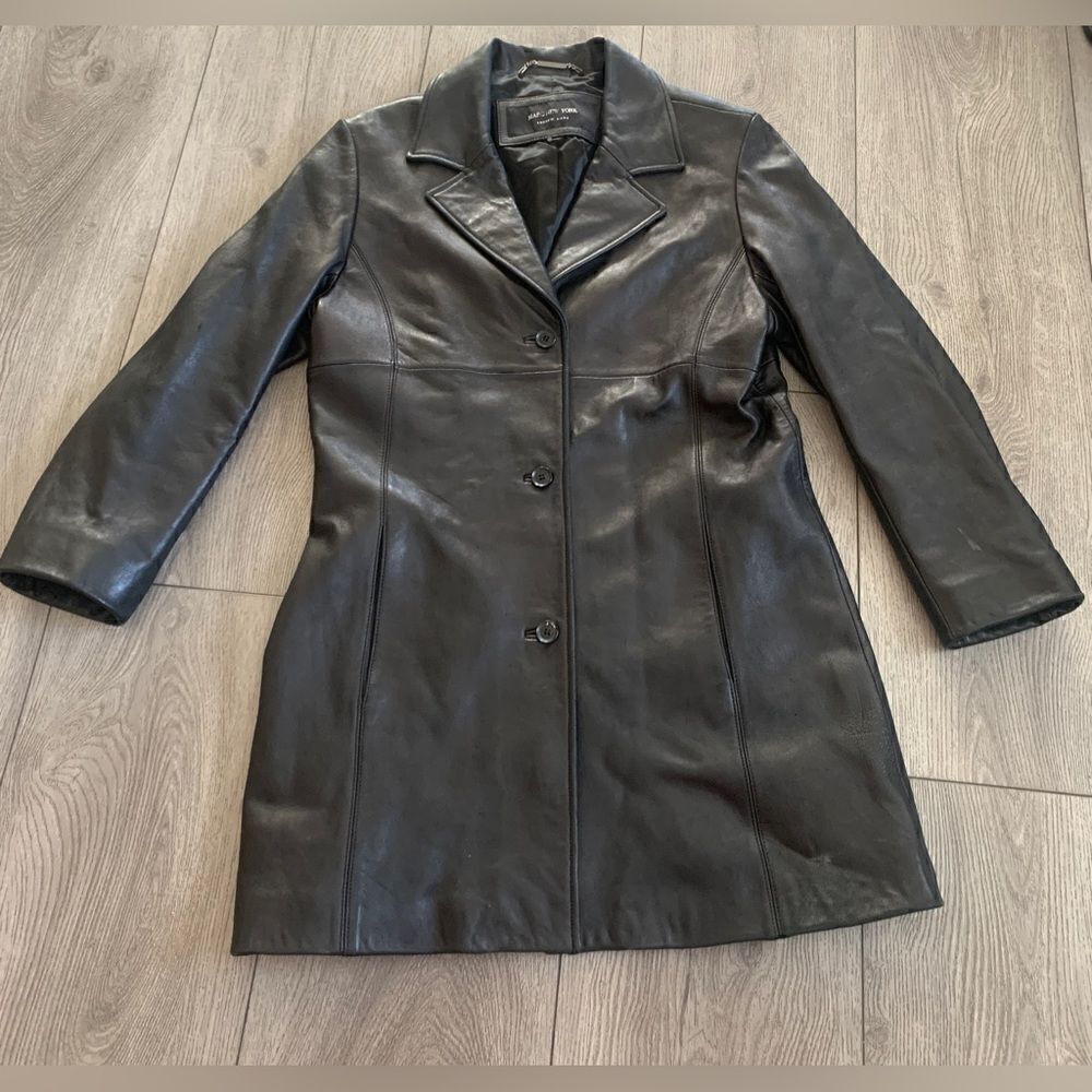 Marc New York vintage leather coat used in good condition